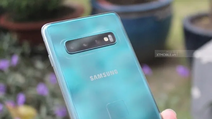 Cụm camera ba chất lượng trên Samsung S10 Plus