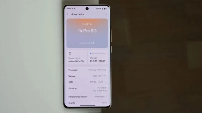So sánh pin sạc Samsung Galaxy A17 5G vs Realme 14 Pro 5G