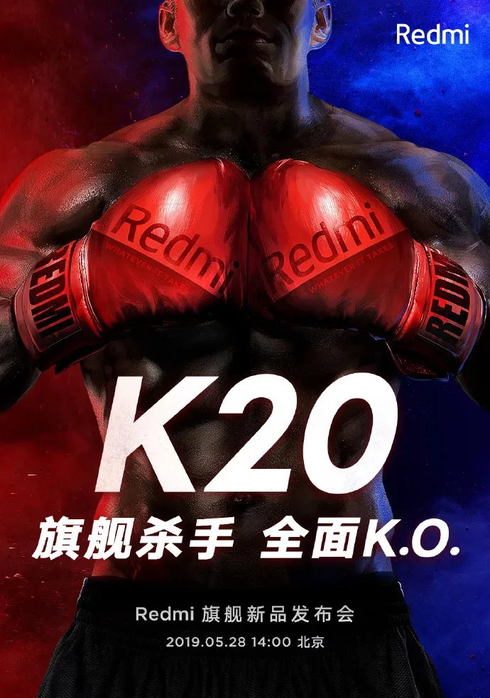 Thời gian ra mắt Redmi K20 được Xiaomi chính thức xác nhận