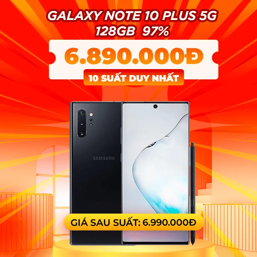 Samsung Galaxy Note 10 Plus 5G 128GB cũ 97%