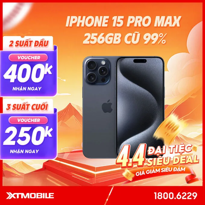 iPhone 15 Pro Max 256GB cũ 99%