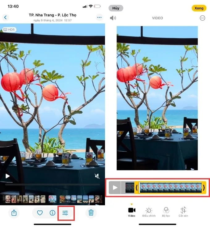 Cách ghép video trên iPhone không cần phần mềm