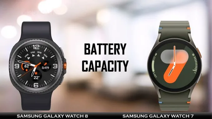 Pin Samsung Galaxy Watch 7 và Galaxy Watch 8