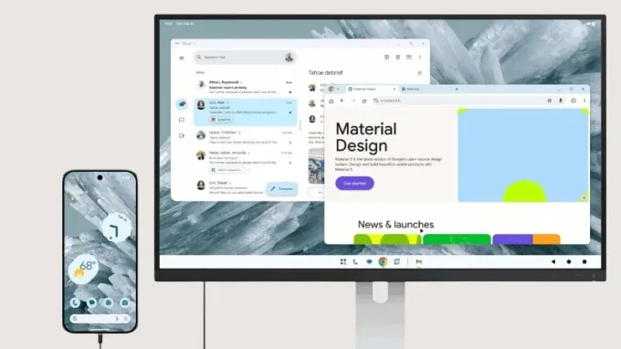 Chế độ máy tính (Desktop Mode)