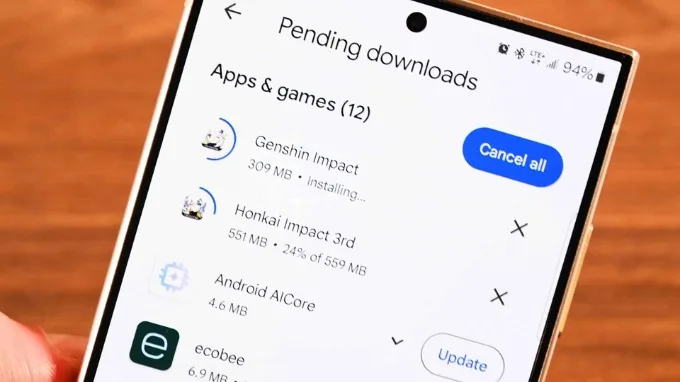Ứng dụng không tải từ Google Play Store hoặc App Store