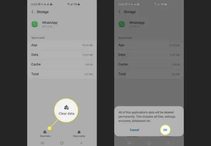Cách đăng xuất WhatsApp trên Android
