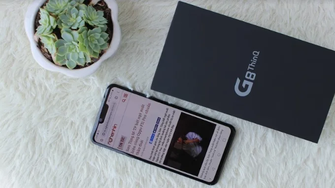 Lướt Web trên LG G8 ThinQ cũng rất đã
