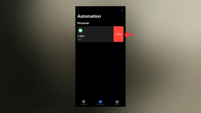 Cách xóa hẹn giờ gửi tin nhắn trên iPhone
