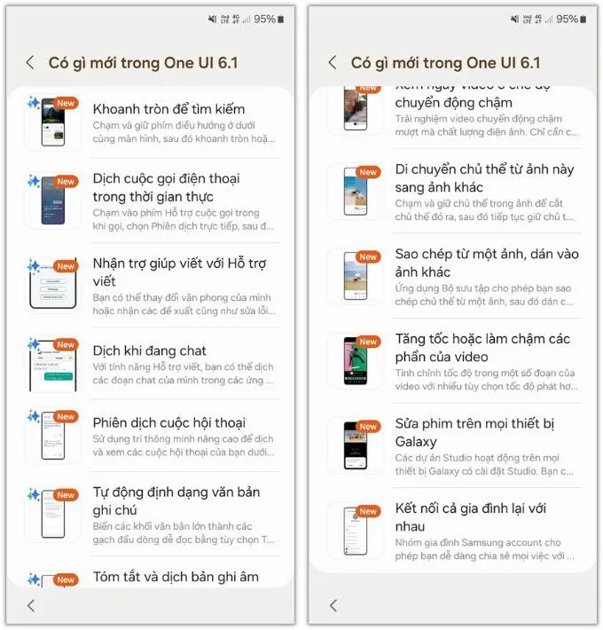 One UI 6.1 trên Galaxy S23 Ultra có gì mới