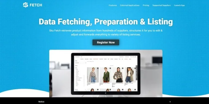 Sku Fetch công cụ AI hỗ trợ bán hàng online hiệu quả