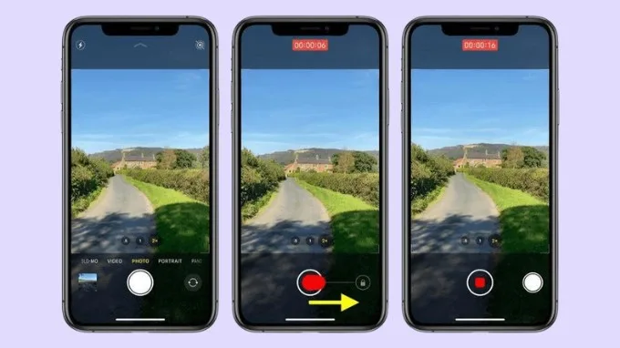 Quay video trong chế độ Ảnh trên iPhone 11