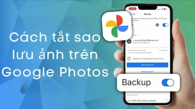 Vì sao nên tắt sao lưu ảnh, đồng bộ ảnh Google Photos tự động?