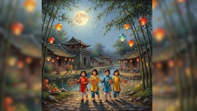 prompt tạo ảnh Trung Thu truyền thống