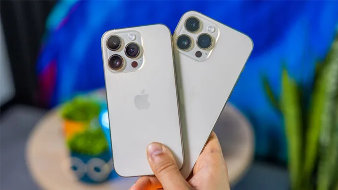 iPhone 14 Pro 256GB và iPhone 14 Pro Max 128GB khác biệt về kích thước