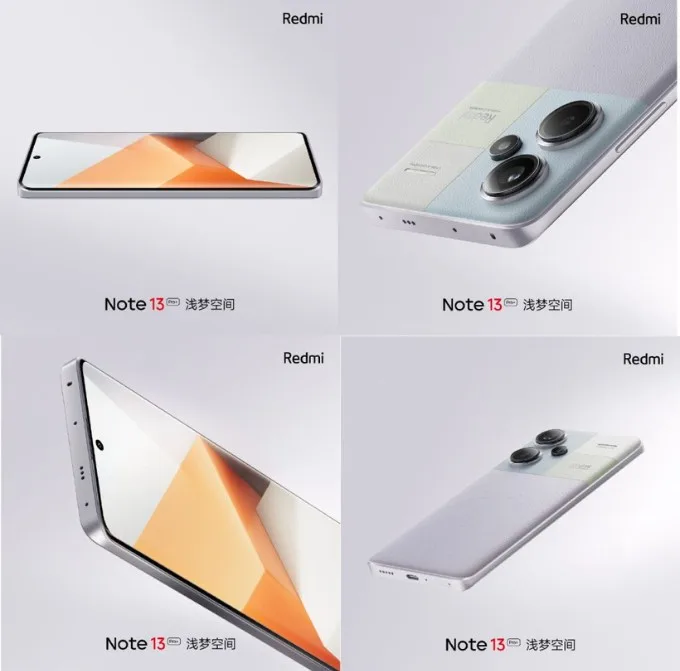 Hình ảnh chính thức của Xiaomi Redmi Note 13 Pro Plus