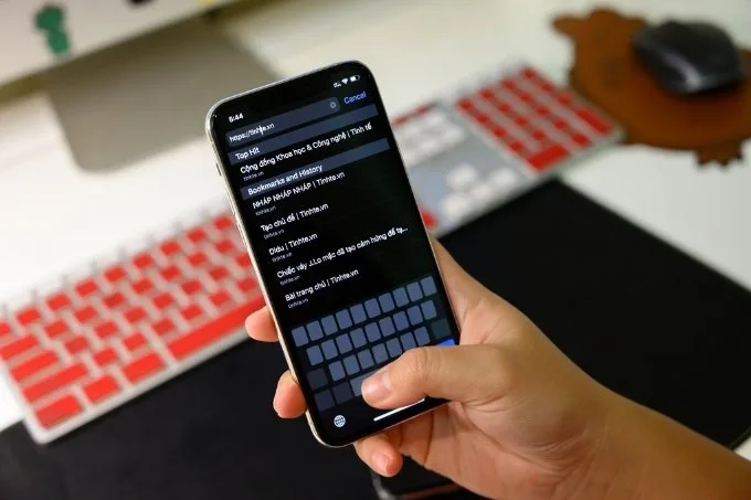 Haptic Touch hoạt động ở vị trí nào?