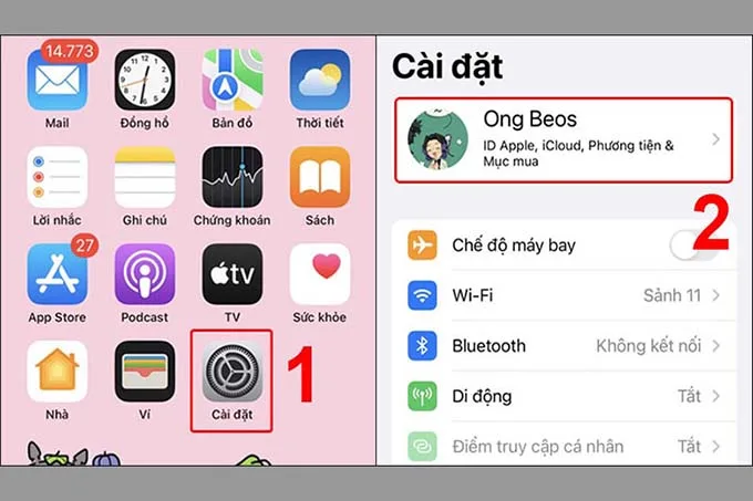 Khôi phục tin nhắn văn bản đã xóa bằng iCloud