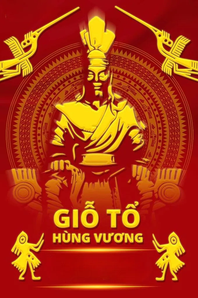 Hình nền Giỗ Tổ Hùng Vương sắc đỏ