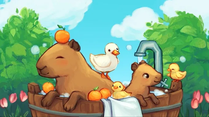 Hình nền Capybara cho PC, laptop
