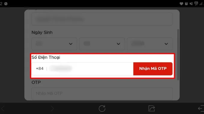 Cách xác thực tài khoản Liên Quân Mobile