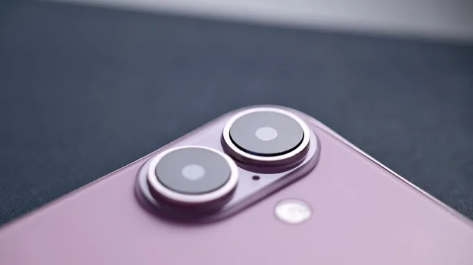 Thông số camera của iPhone 16