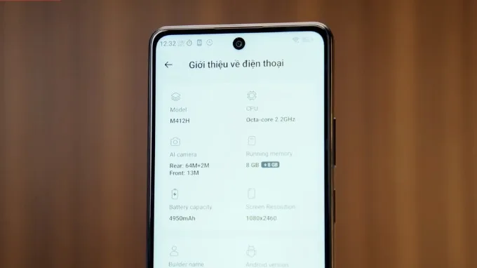 Meizu Note 21 Pro được trang bị RAM 8GB 