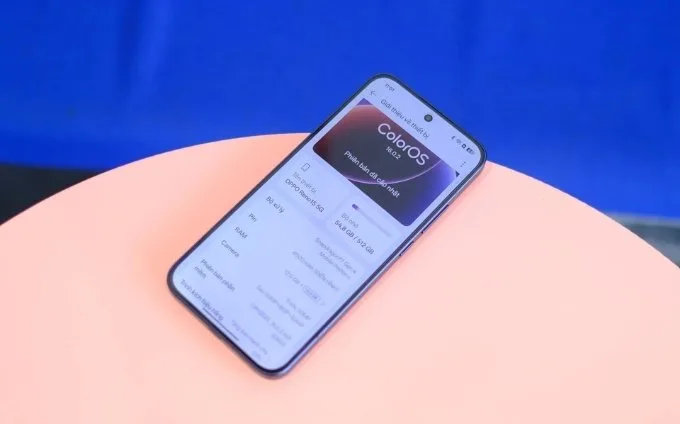 Hiệu năng hoạt động OPPO Reno15
