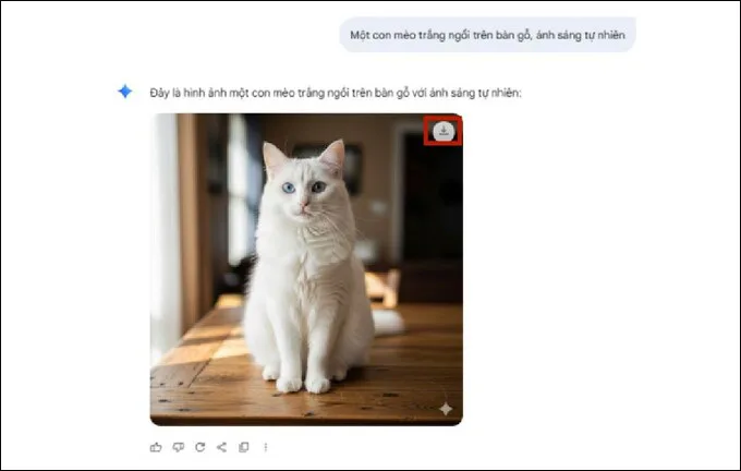 Tải ảnh về sau khi hoàn tất