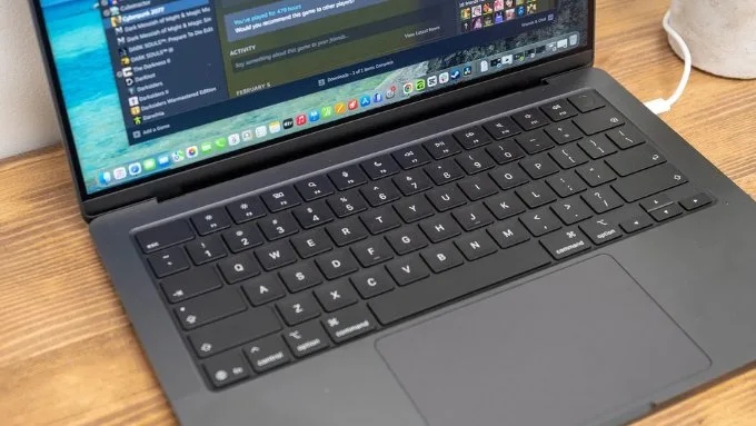Đánh giá MacBook Pro M5 Pro (2026) về bàn phím