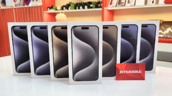 Giá iPhone 15 Pro 512GB và 1TB tại XTmobile