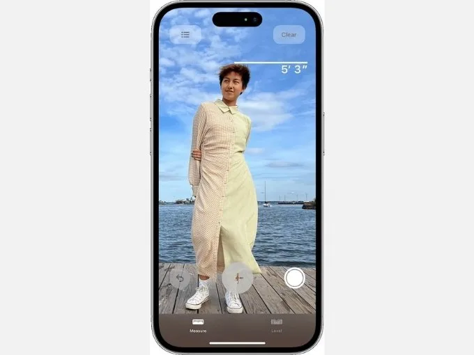 Hướng dẫn đo chiều cao trên iPhone