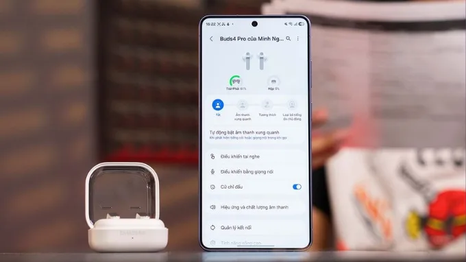 Đánh giá Samsung Galaxy Buds 4 Pro về tính năng