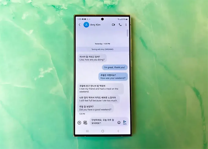 Cách Samsung sử dụng AI: Hướng đến truyền thông và năng suất hơn