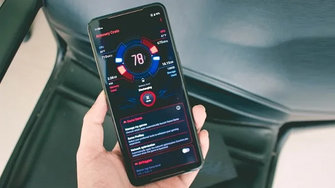 Phần cứng của ROG Phone 2 cũng rất đáng nể