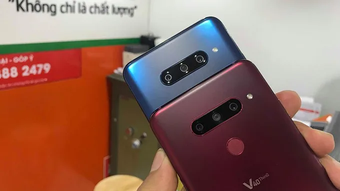 Smartphone dòng V của LG có vẻ ngoài bắt mắt