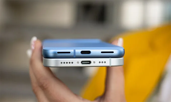 Google Pixel 8a có pin 4492mAh lớn hơn so với pin iPhone 15 chỉ 3349mAh