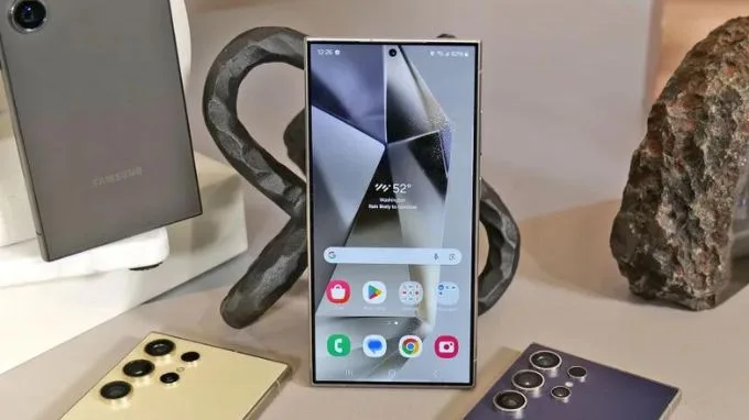 Màn hình Samsung S24 Ultra hiển thị xuất sắc