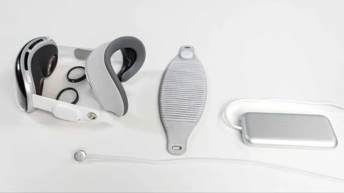 Phụ kiện đi kèm Apple Vision Pro