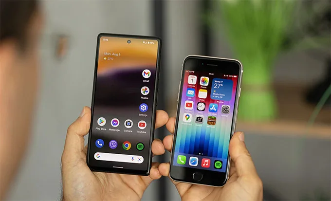 Màn hình Pixel 6a mang đến trải nghiệm tốt hơn so với đối thủ