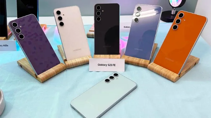Màu sắc trẻ trung của Galaxy S23 FE
