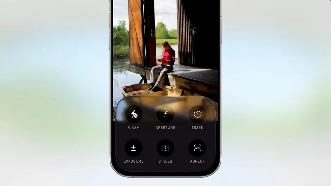 Ứng dụng Camera trên iOS 26 được thiết kế lại với bố cục tối giản