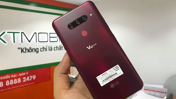 LG V40 ThinQ có cụm camera chất lượng