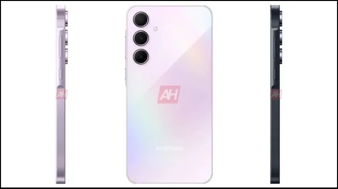 Ảnh render Samsung Galaxy A55