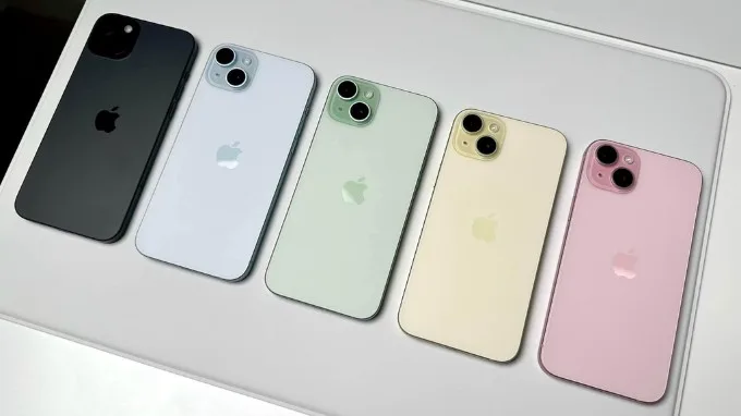 Tông màu Pastel của iPhone 15 Plus