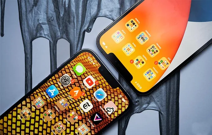 Notch tai thỏ trên iPhone 13 Pro Max nhỏ gọn hơn