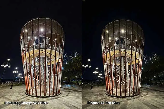 Camera trên Galaxy S23 Ultra thu được nhiều ánh sáng hơn