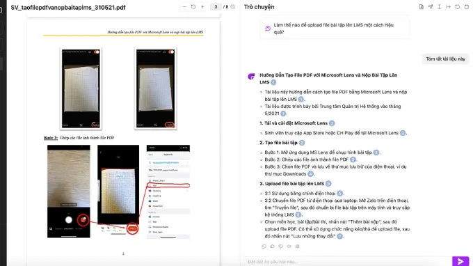 Hướng dẫn cách sử dụng ChatPDF