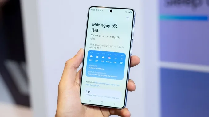 Về phần mềm, Galaxy S26 chạy Android 16 với giao diện One UI 8.5,