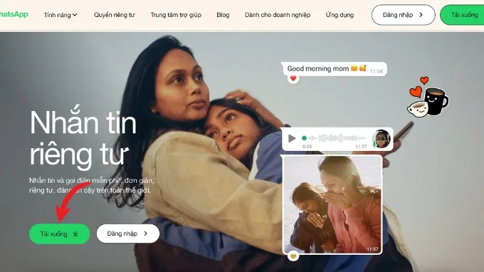 Cách tải WhatsApp trên máy tính