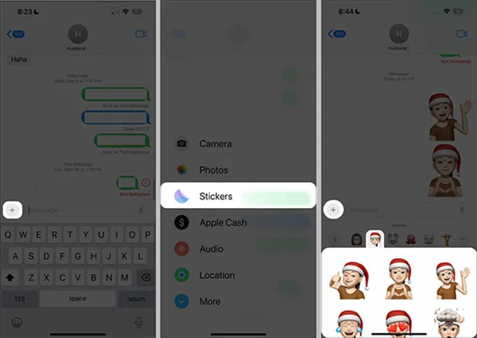 Hướng dẫn cách tạo memoji ông già Noel trên điện thoại iPhone